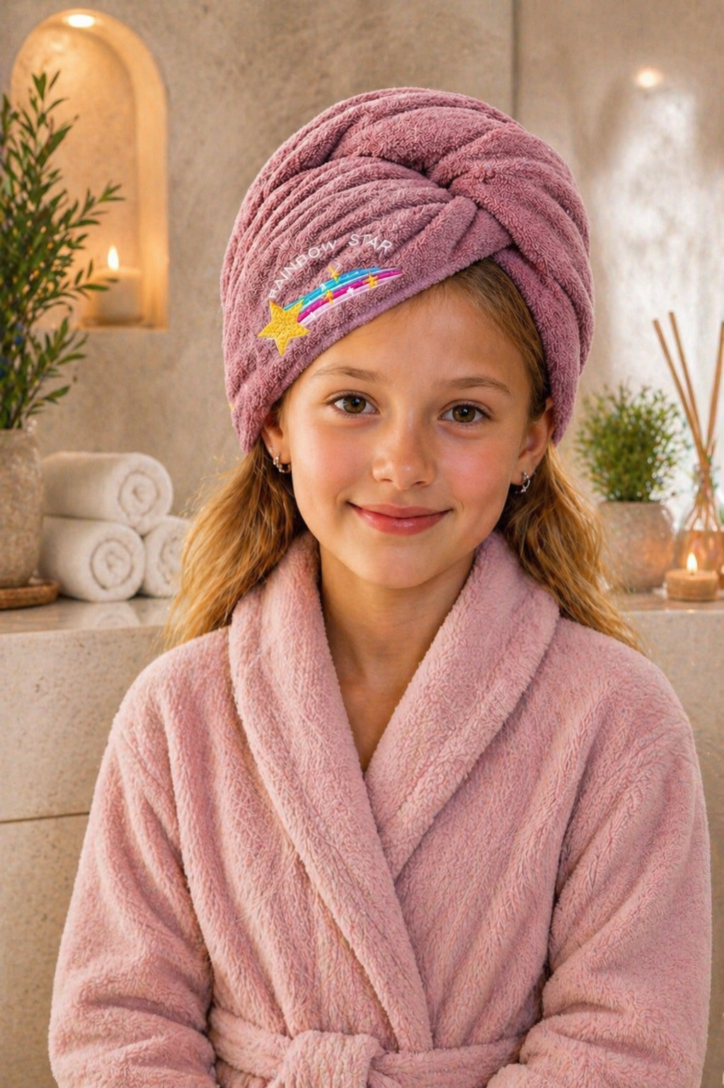 Fast Dry Hair Towel- Soft Lightweight