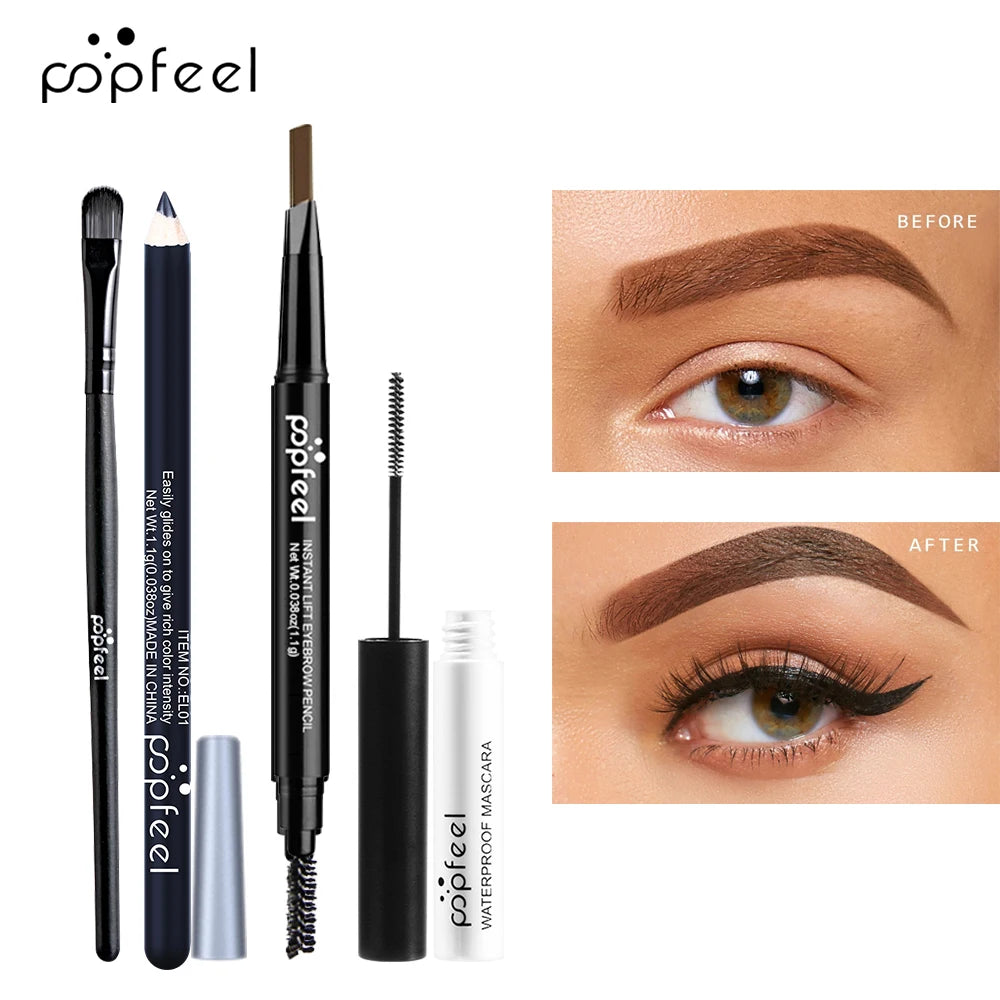 All-in-One Makeup Set- Eyeshadow, Eyeliner & Mascara