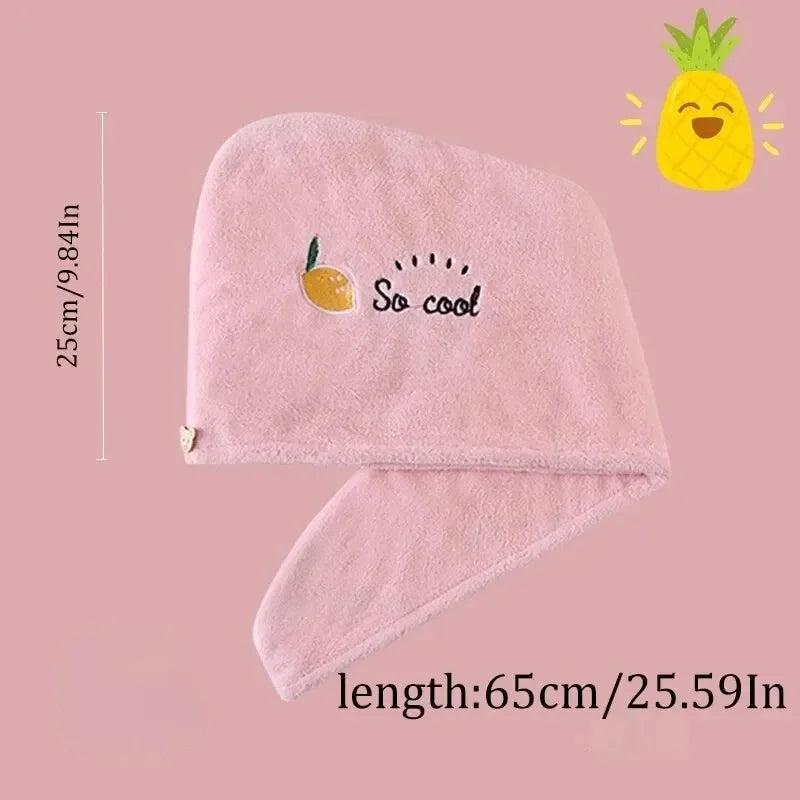 Fast Dry Hair Towel- Soft Lightweight