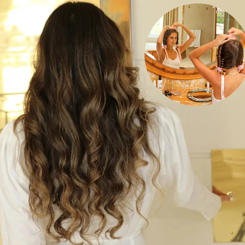 Heatless Curling rod Set - Soft Curls Without Damage
