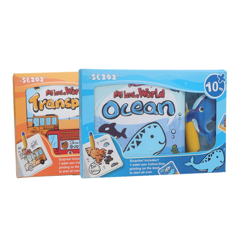 Magic Colors Bath Book for Kids