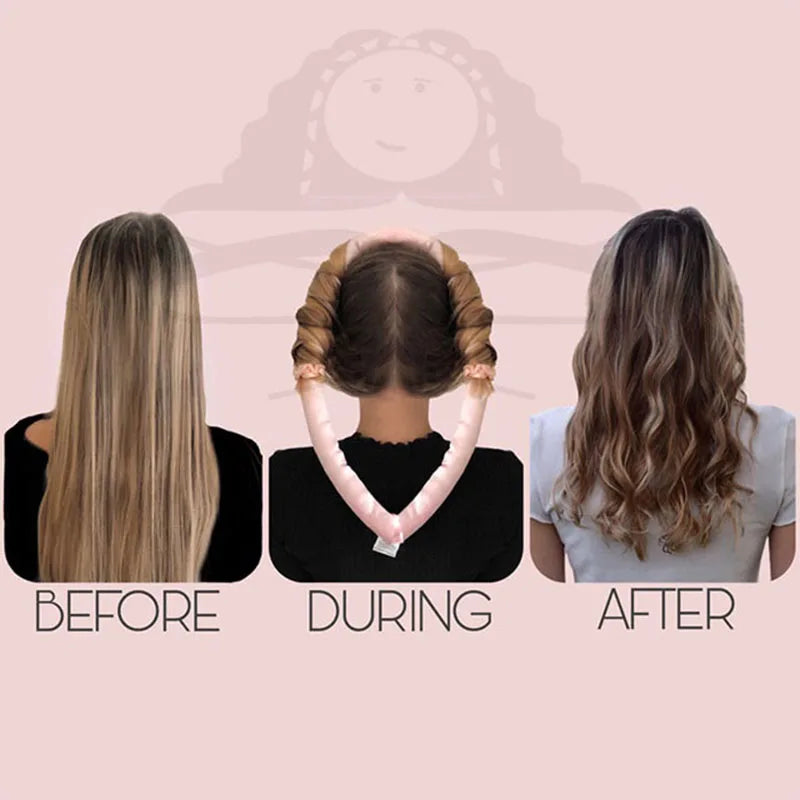 Heatless Curling rod Set - Soft Curls Without Damage
