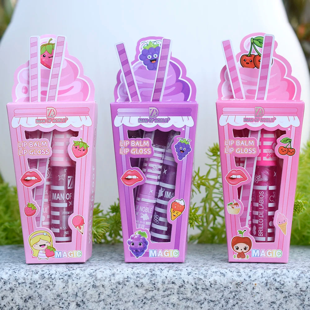 Cute Lip Gloss Set- Sweet & Shiny Lips