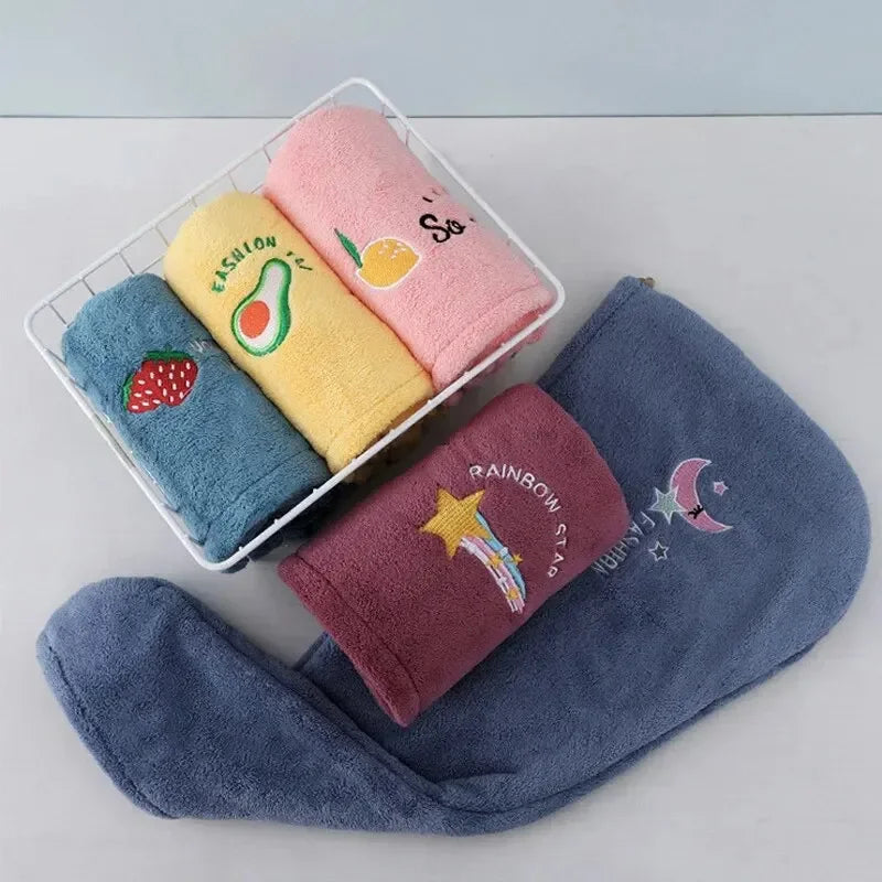 Fast Dry Hair Towel- Soft Lightweight
