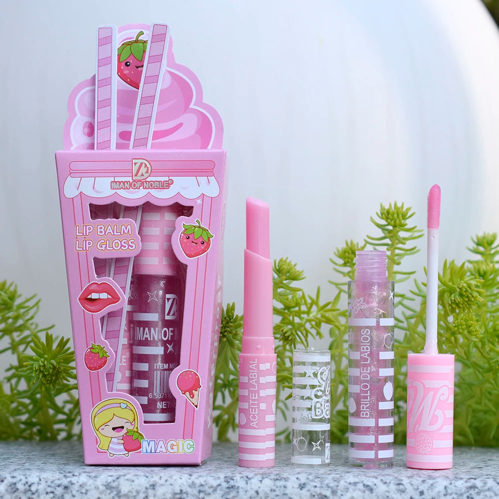 Cute Lip Gloss Set- Sweet & Shiny Lips